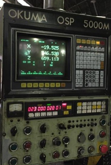 マシニングセンター【2507033】大隈マシニングMC-5VE　1983年