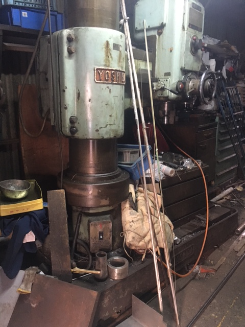 ボール盤【2611901】吉田製ラジアルボール盤YR3-115