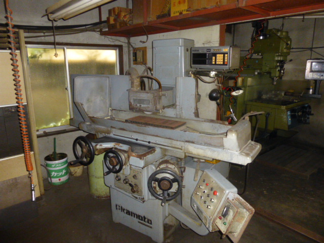研削盤買取【2104053】OKAMOTO製平面研削盤PSG-52BN型1987年式買取