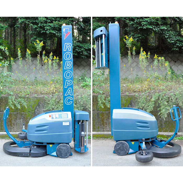 成光産業製【2801027】ROBOPAC 半自動ストレッチ包装機　2004年