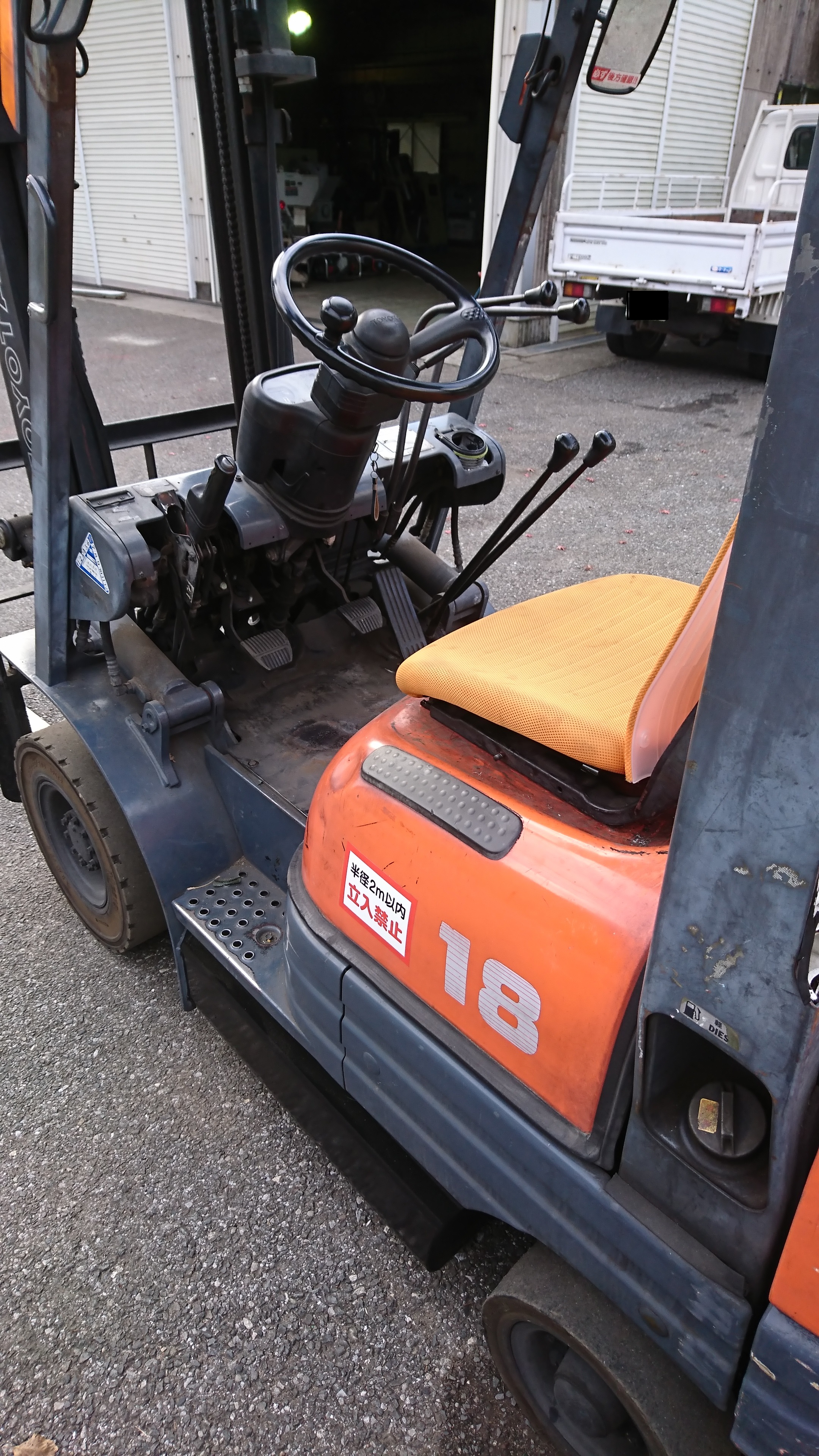 トヨタフォークリフト【2709008】トヨタフォークリフト6FD-18（2017年11月以降の販売となります。）
