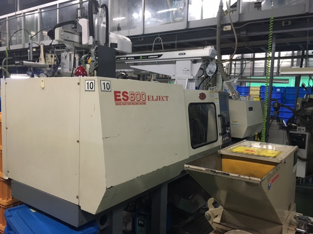【2602020S10】日精製電動成型機ES600-9E型2003年製