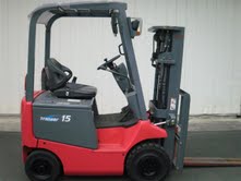 バッテリーフォーク買取【2201100】ニチユ製　FB15　年式:2002年製　バッテリーフォーク