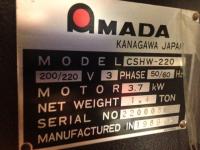 コーナーシャー【2403506】アマダ製コーナーシャーCAHW-220 1989年式