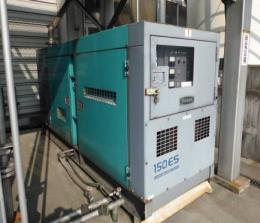 発電機買取【2302010】デンヨー製　DCA-150ESM　年式:2007年12月製造　発電機買取