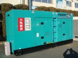 発電機買取【2212089】デンヨー製　DCA-400SPKⅡ　2011年製　発電機買取  中古機械