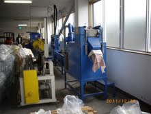 押出機【2201029】石中鉄工製 100mm押出機 VMKベント式 買取