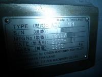 旋盤【2201038】シチズン製CNC旋盤A20-1F6PL型2007年式買取査定
