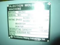 射出成形機買取【2211080】住友製　SE-75-D　年式:2004年製　射出成形機買取