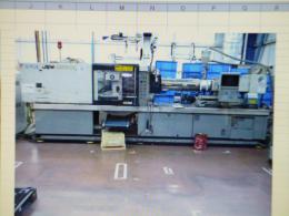 射出成形機買取【2305084】JSW製　J-220-E-C5型　年式:1993年製　射出成形機買取