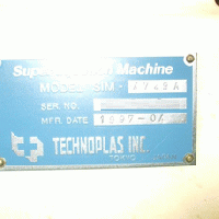 射出成形機買取【2304003】TECHNOPLAS製　SIM5050AH　年式:2001年製　