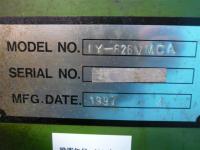 フライス盤【2111080】寿貿易 IY626DX型 フライス盤  買取