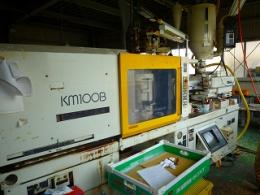 射出成形機買取【2301634】川口製　KM-100 B　年式:1994年製　射出成形機買取  中古