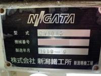 射出成形機買取【2301635】新潟鐵工所製　CN-50 A Ⅲ　年式:1999年製　射出成形機買取