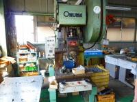 プレス機買取【2301639】大沼鉄工所製　25t　年式:1980年製　プレス機買取  中古機械買取