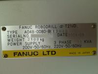 ドリリングセンター【2105047】ファナック製ロボドリルα-T21iDL買取