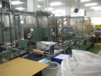 製造ライン【20040616】製函機製造ライン　箱詰ロボット一式　買取