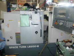 旋盤【2404047】オークマLB200-M型旋盤買取