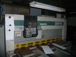 板金機械【2011028】小松製中古板金機械シャーリングSHF4X205　1995年製買取
