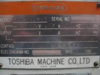 中ぐり盤【2008062】東芝機械製中古テーブル型横中ぐりフライス盤BTD-11　1991年製買取