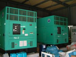 発電機【2008051】日本車輌製造㈱220kva中古可搬式ディーゼル発電機NES220型買取