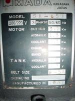 鍛圧機械【2006002】アマダ製中古鍛圧機械ロータリーパイプカッターSA-65型