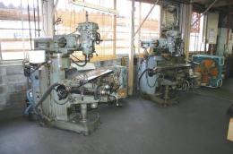 フライス盤【2002021】牧野製中古汎用フライス盤KGAP-55　1986年製買取