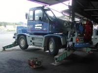 トラック、ユニック【2009006】小松メック製中古ラフターLW100M-1　1996年製買取