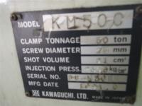 プラスチック成型機【2211069】川口製50トン射出成型機買取