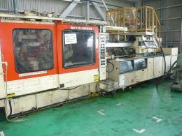 プラスチック成形機【2001018】三菱重機械製中古プラスチック射出成形機