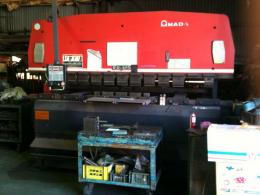 鍛圧機械【2012001】アマダ製中古鍛圧機械ベンダーRG125　DC9-Ⅲ型1993年製買取