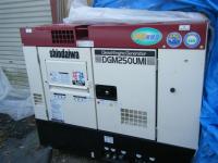 建設機械【2101110】新ダイワ中古発電機DGM250UMI買取