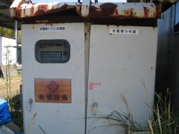 発電機【2105011】セーミツ製中古NPG発電装置  機械名:中古NPG発電装置