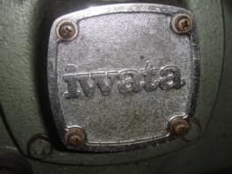 【2105022】　IWATA製　2馬力　コンプレッサー
