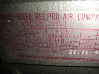 【2105022】　IWATA製　2馬力　コンプレッサー