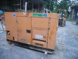 発電機【2108010】デンヨー製中古発電機DCA-45SPI