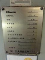 NC旋盤【2210051】OKUMA製 NC旋盤 LB 15 21KVA 買取
