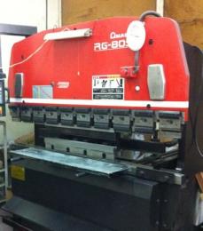鍛圧機械【2104052】アマダ製プレス機械ブレーキプレスRG80買取